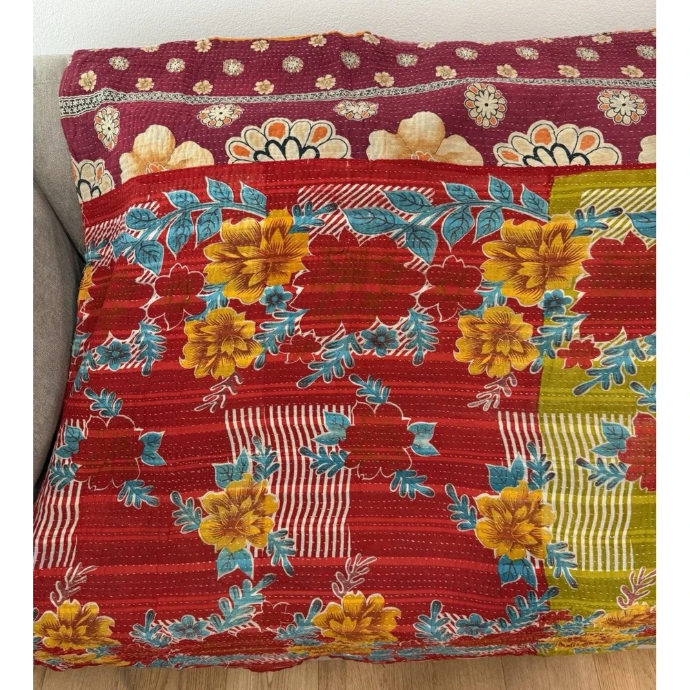 Karma Living cotton patchwork